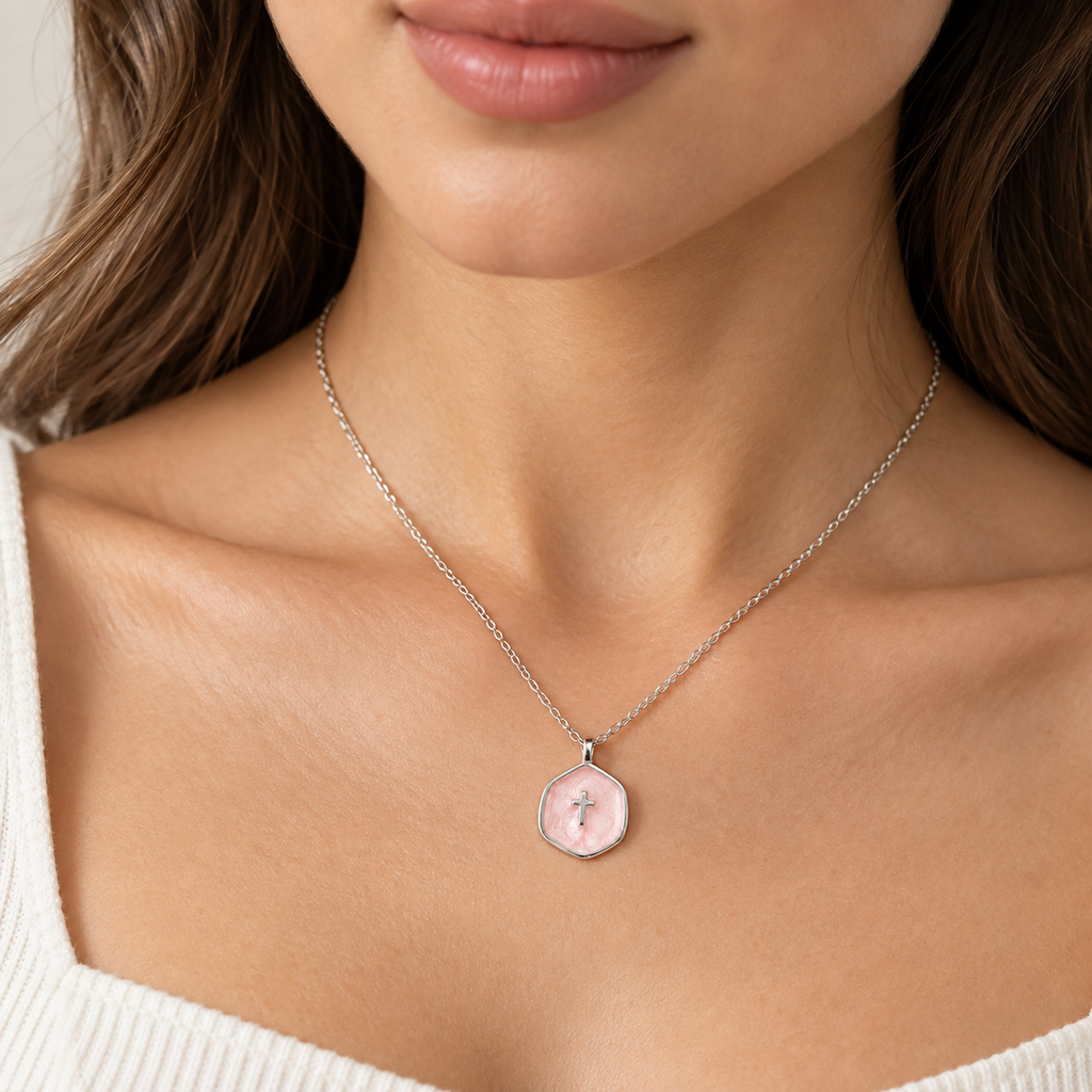 Living Water Necklace In Silver