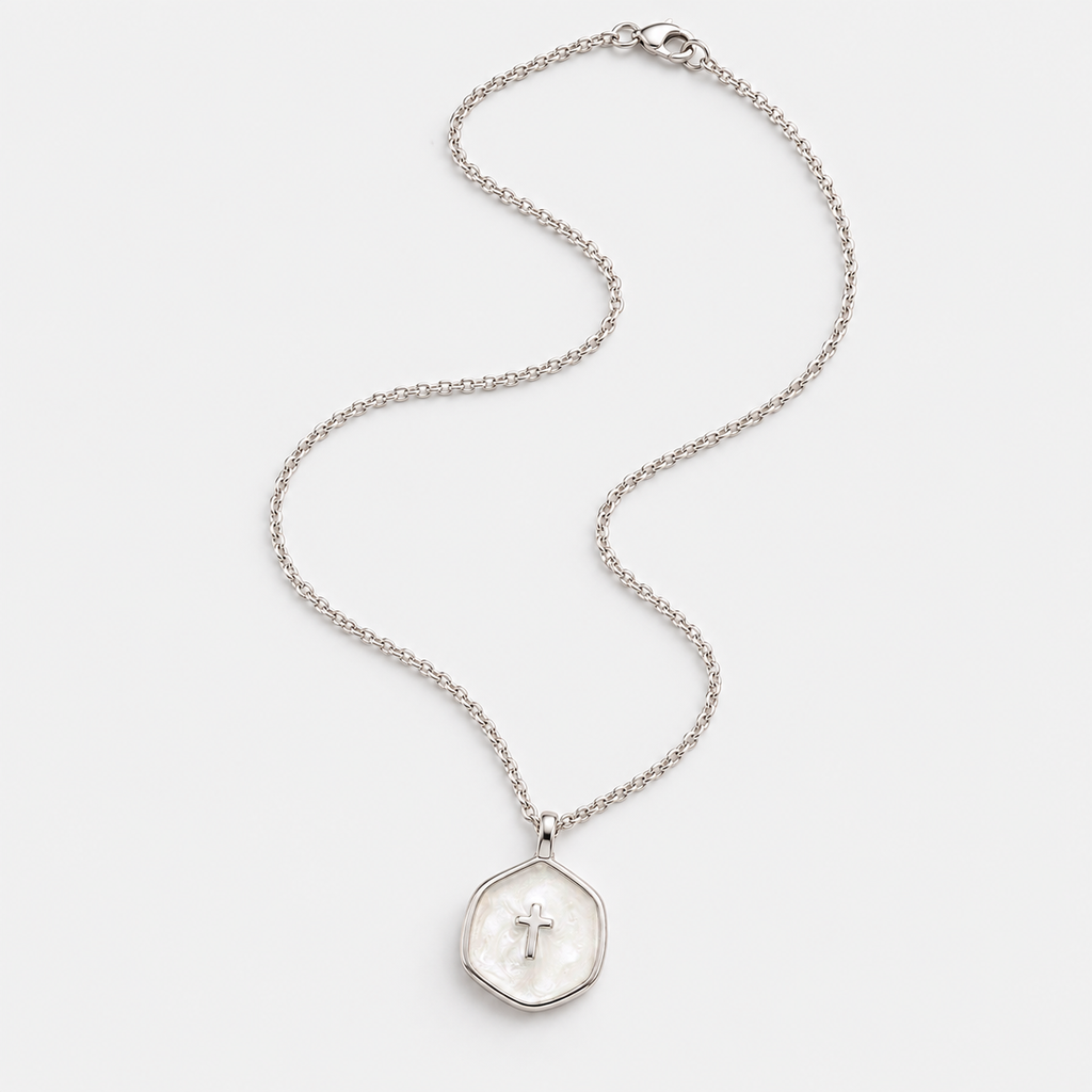 Living Water Necklace In Silver
