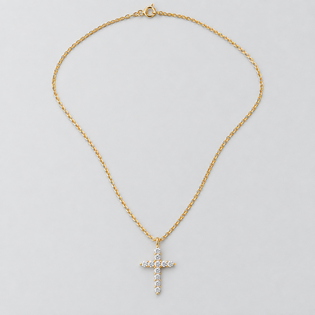 Elora Cross Necklace