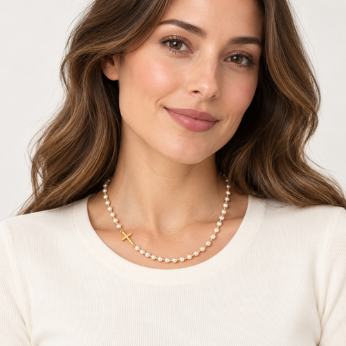 Elora Pearl Necklace