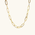 Timeless Gold Paperclip Chain Necklace