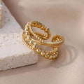 Adjustable Vintage Twist Ring