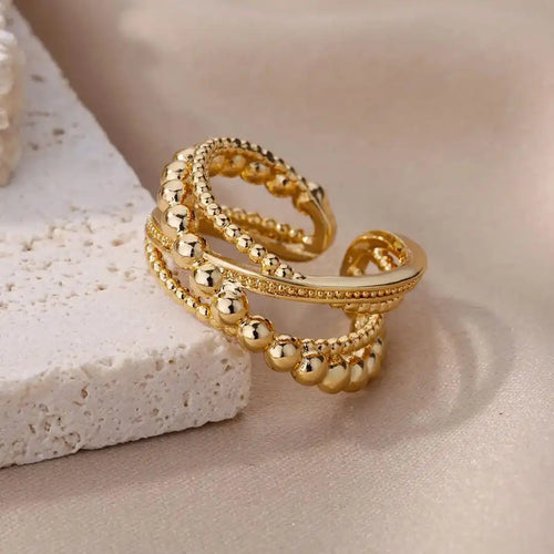 Adjustable Vintage Twist Ring