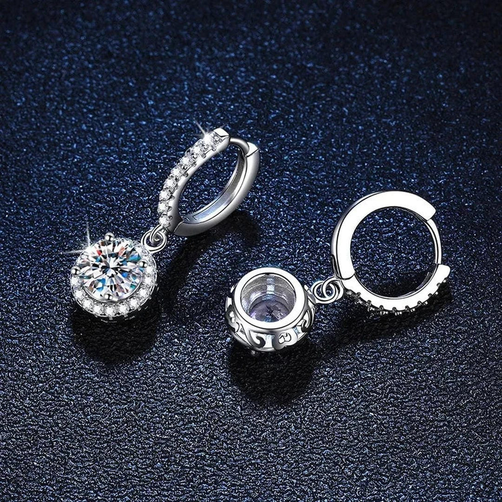Sterling Silver Stone Earrings