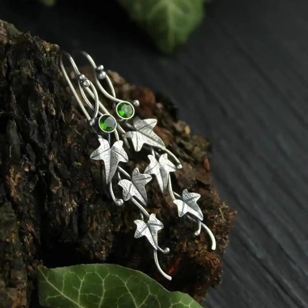 Ivy Vine Drop Earrings