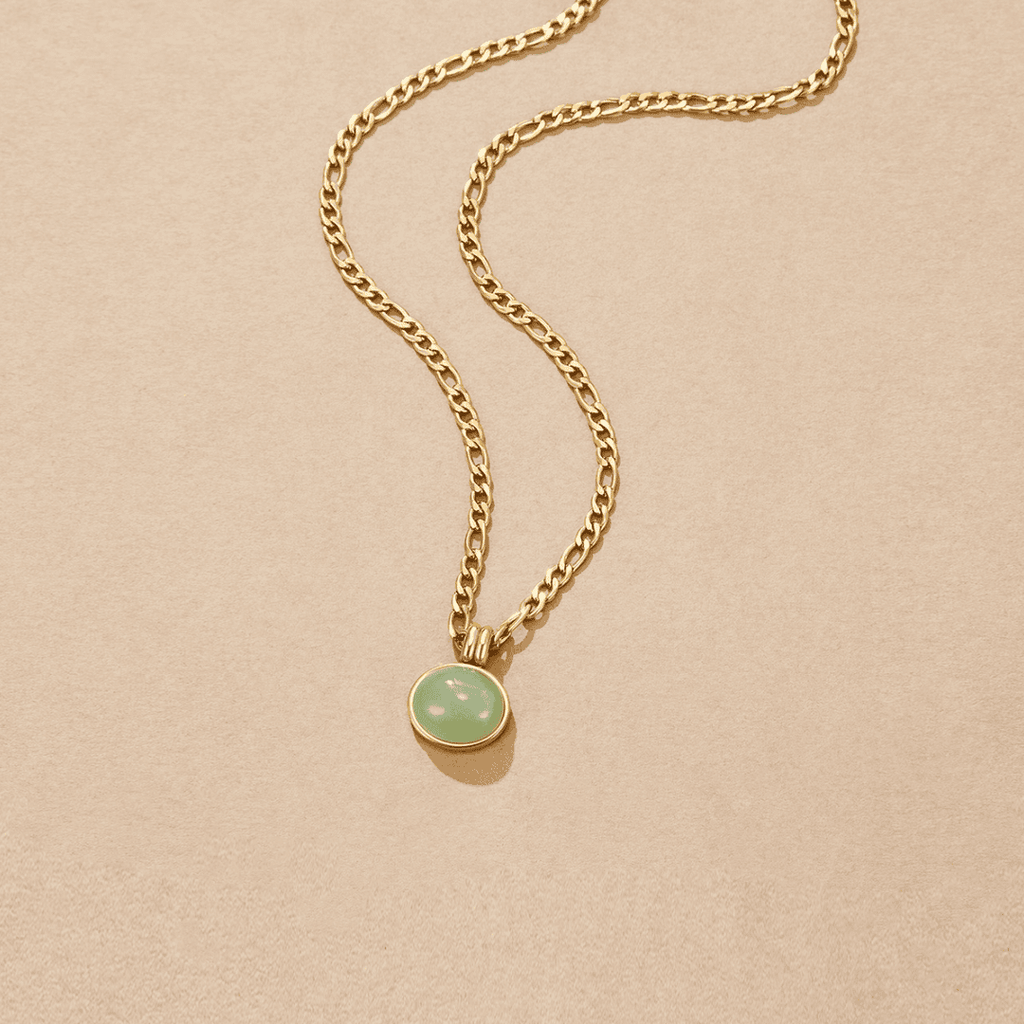 Clara Jade Pendant Necklace