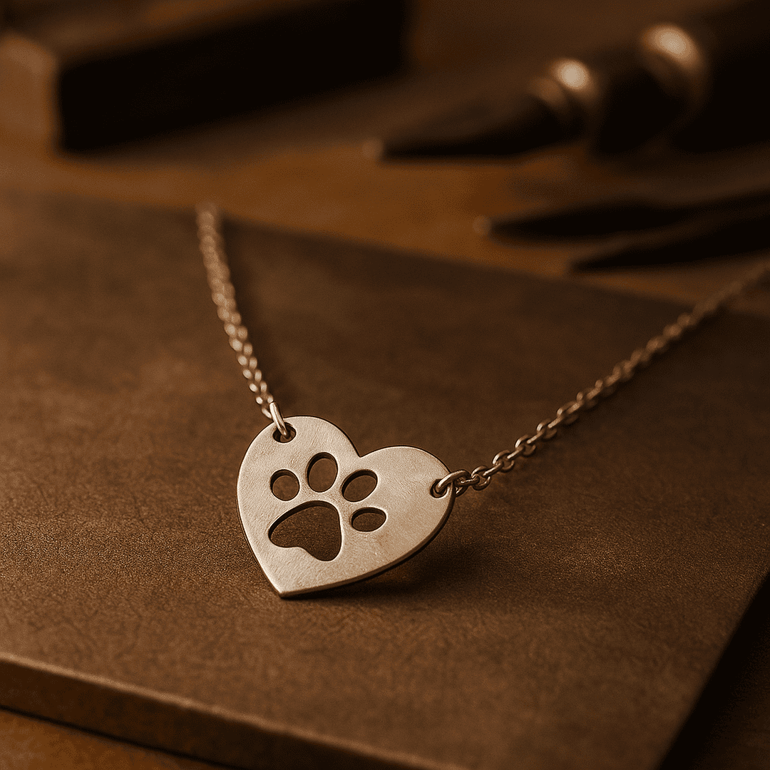 Memorial Ashes Heart Pendant Necklace