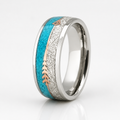 Antique Enamel Silver Ring
