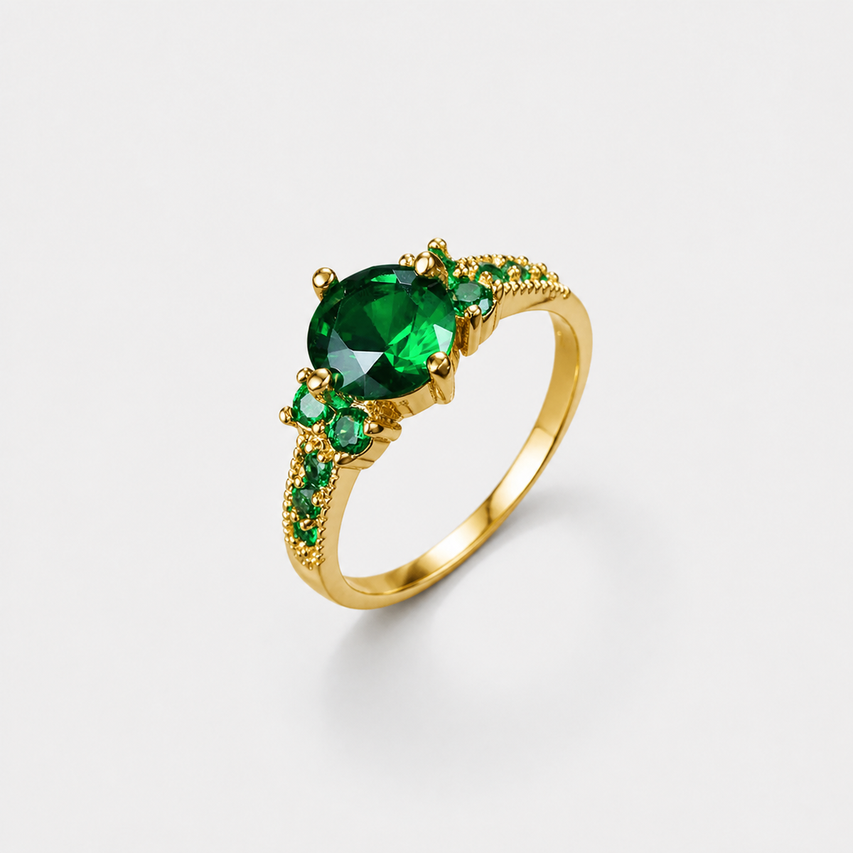 Aurora Crystal Gem Ring