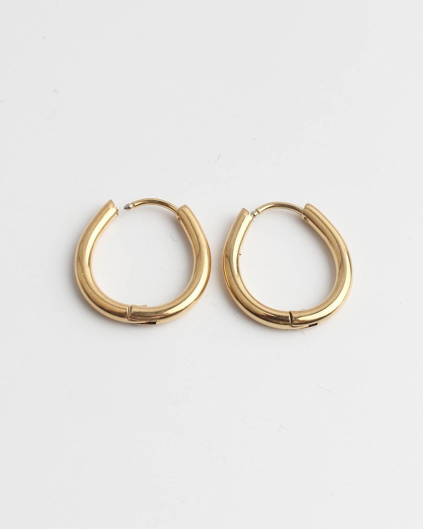 Vintage Almost Round Shape Earrings