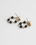 Lea Sleek Multiple Stone Stud Earrings