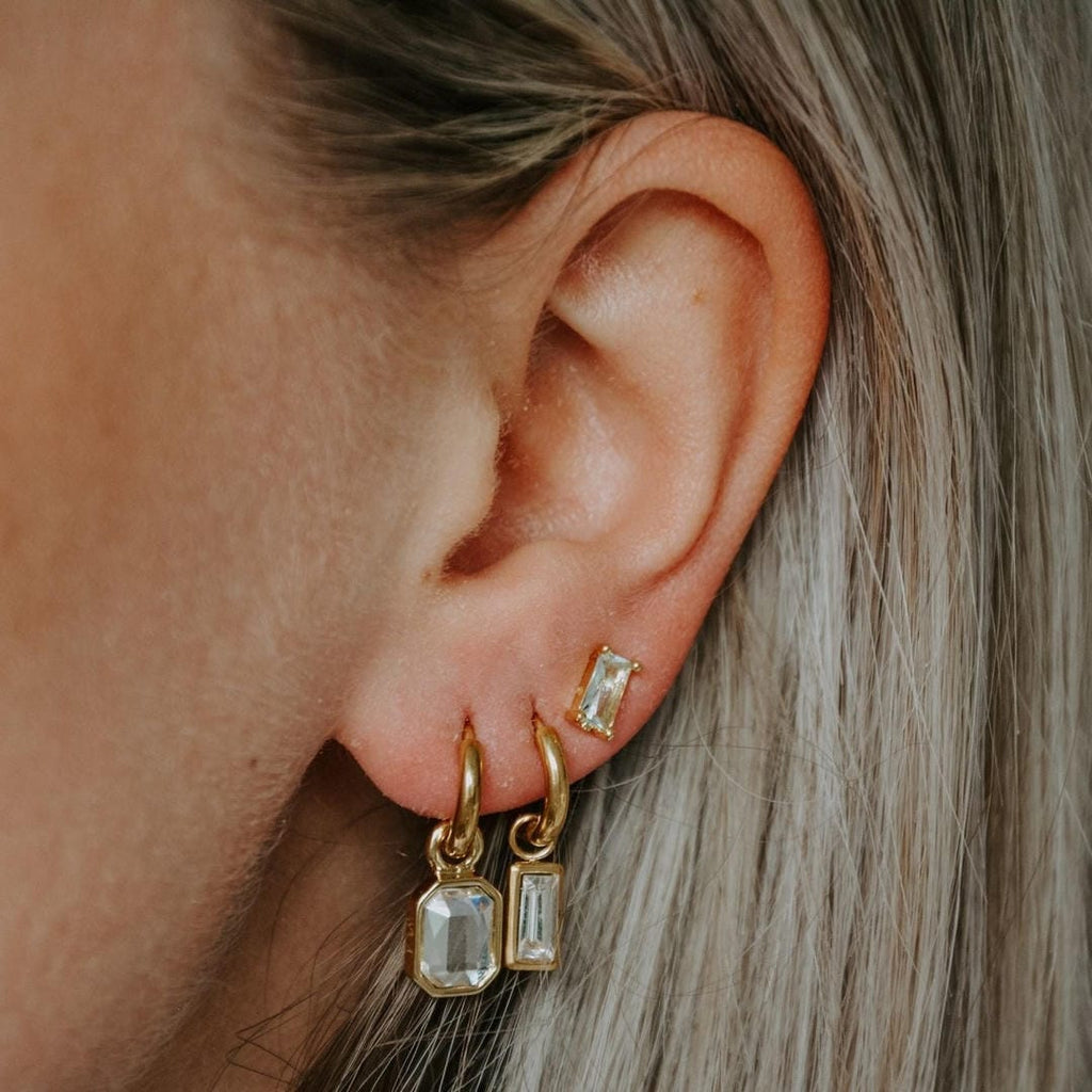 Elegant Leonore Stone Accent Earrings