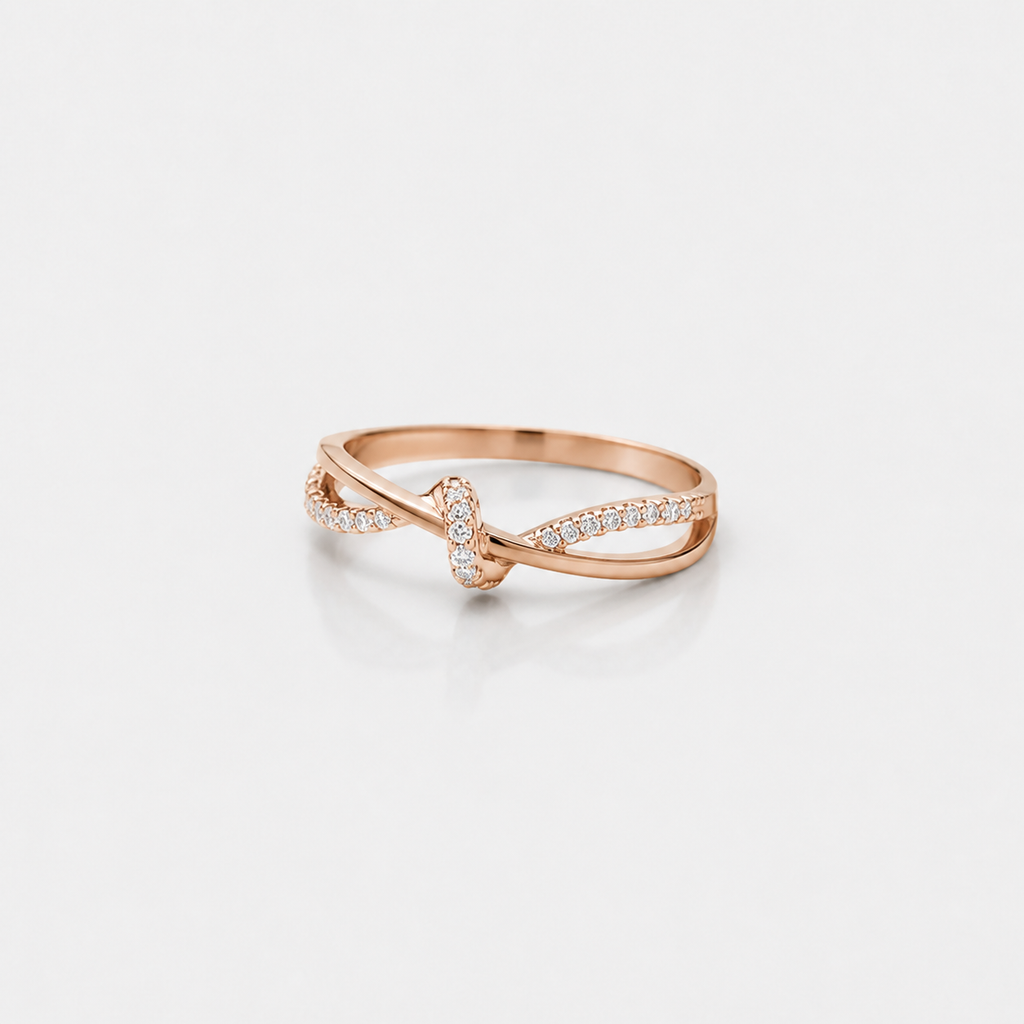 Classic Cross Knot Ring