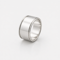 Classic Wide Silver Band Ring