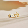 Joyous Bloom Adjustable Gold Ring