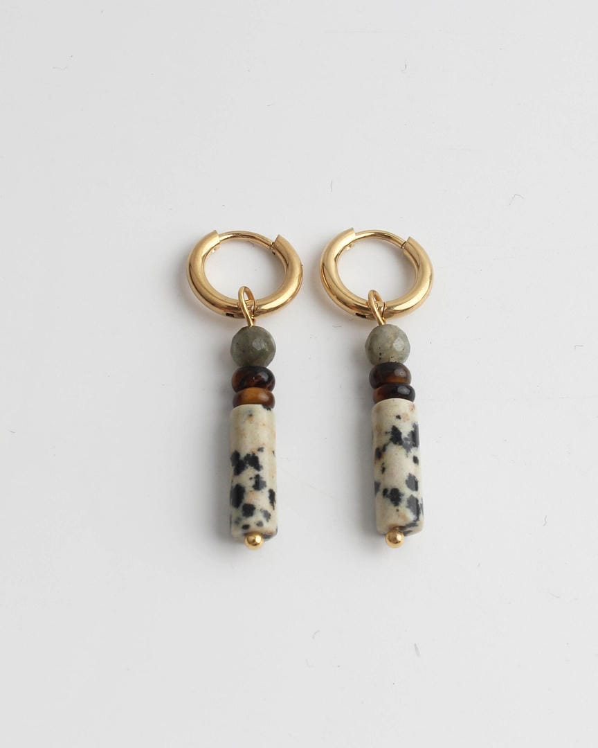 Frida Refined Jasper Earrings