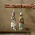 Unique Nature Stone Earrings
