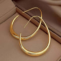 Vintage Golden Hoop Earrings