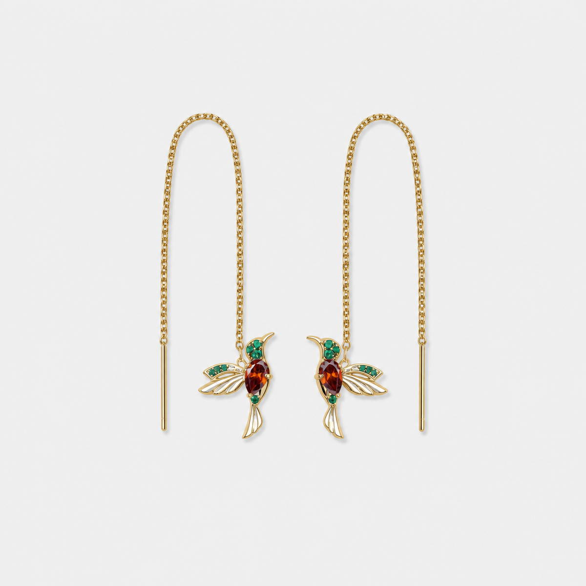 Hummingbird Colorful Chic Earrings