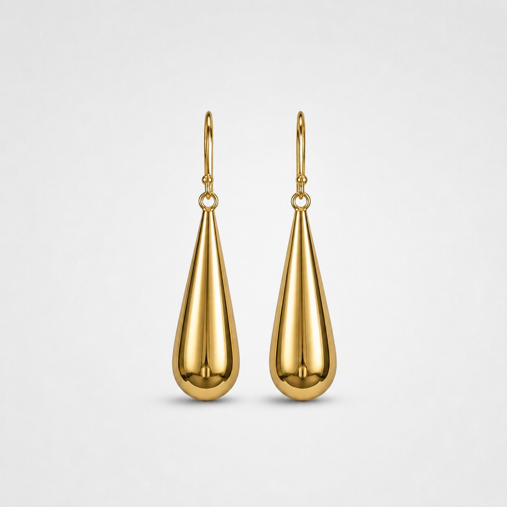 Long Teardrop Earrings