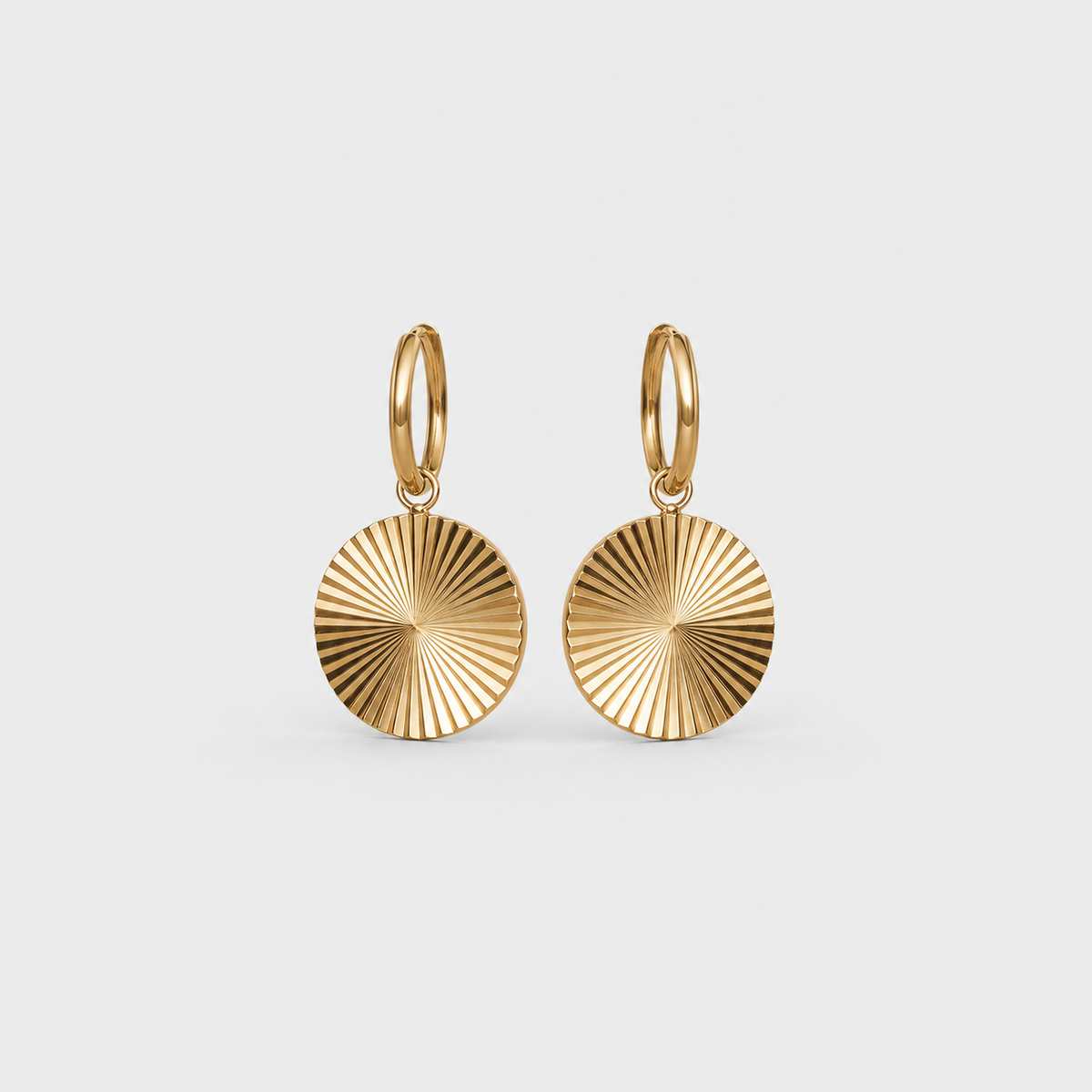 Everyday Circle Sunrise Hoops