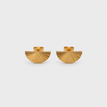 Everyday Gold Sunrise Crescent Studs