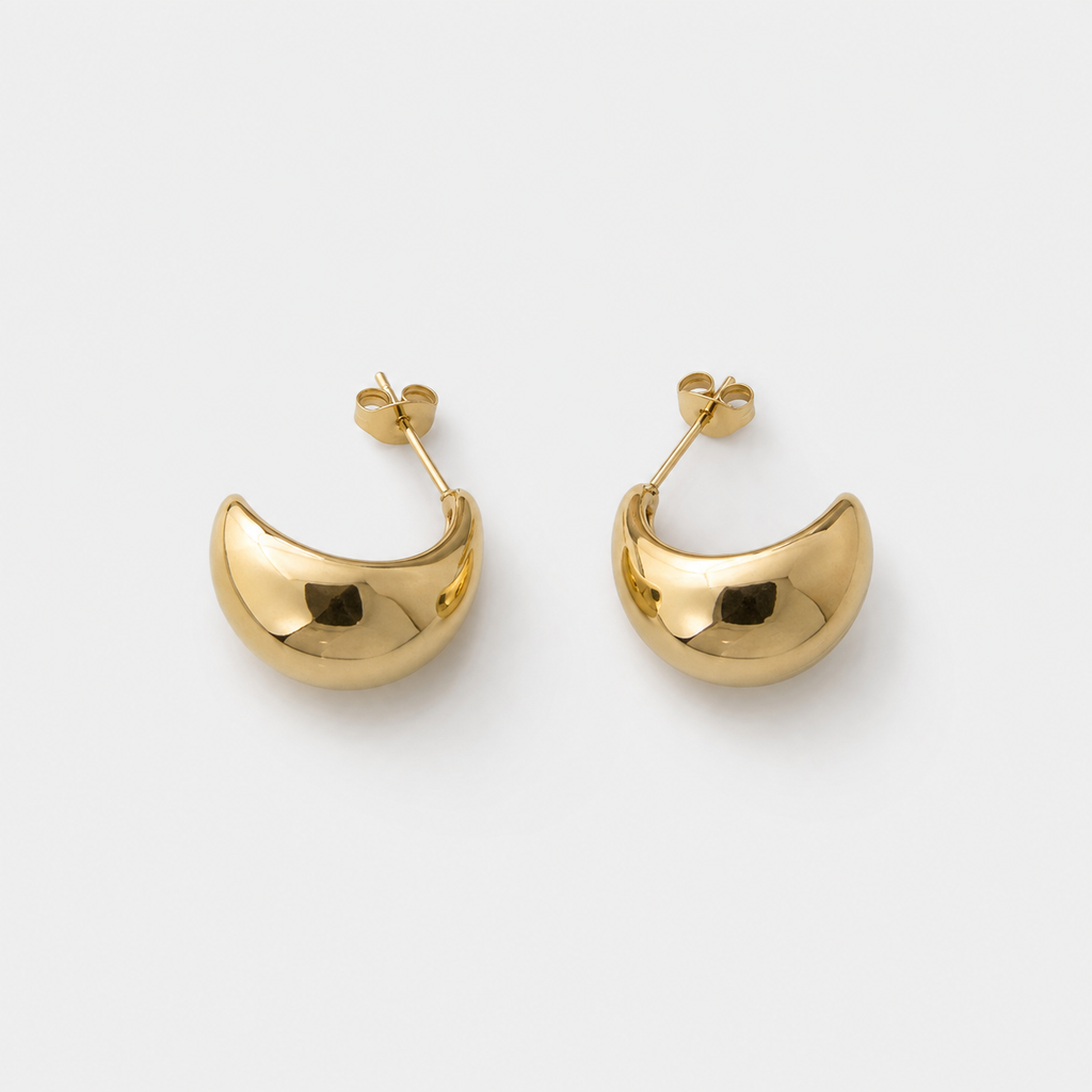 Everyday Gold Droplet Earrings