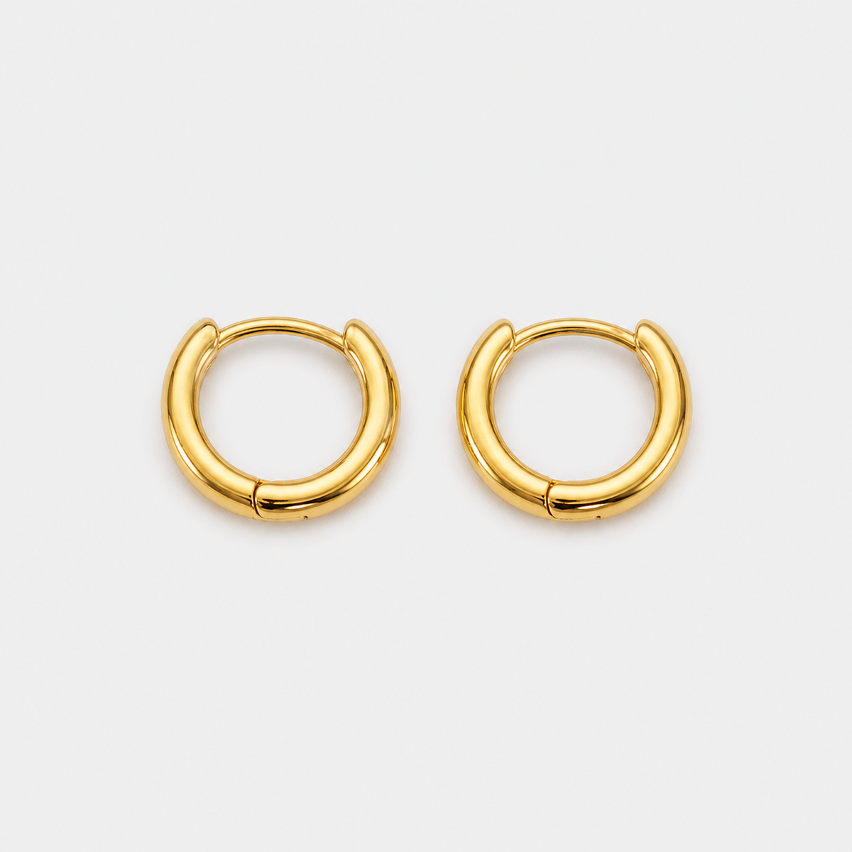 Micro Helix Hoop Earrings