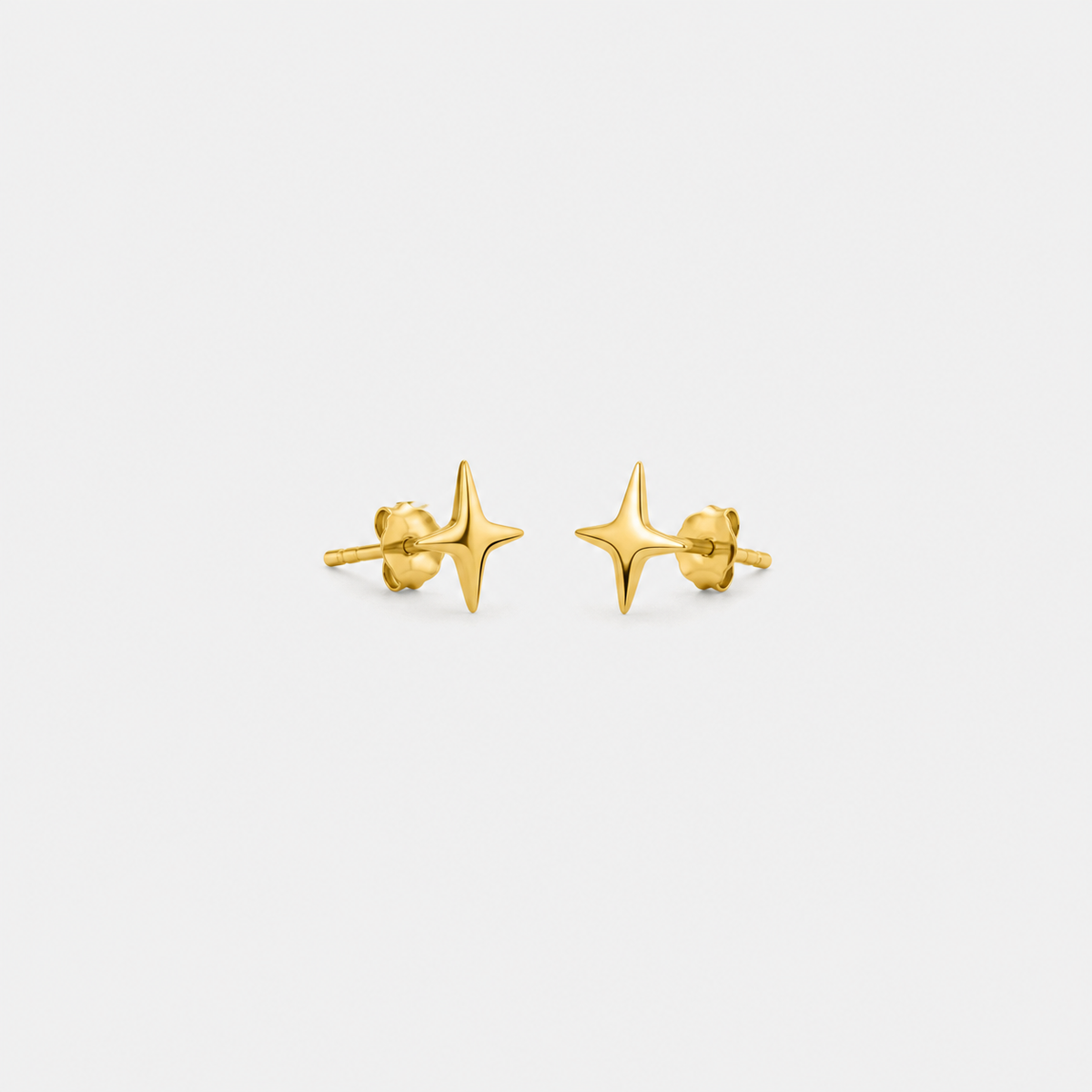 Gold or Silver Starlight Studs