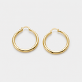 Radiant Large Gold Hoops