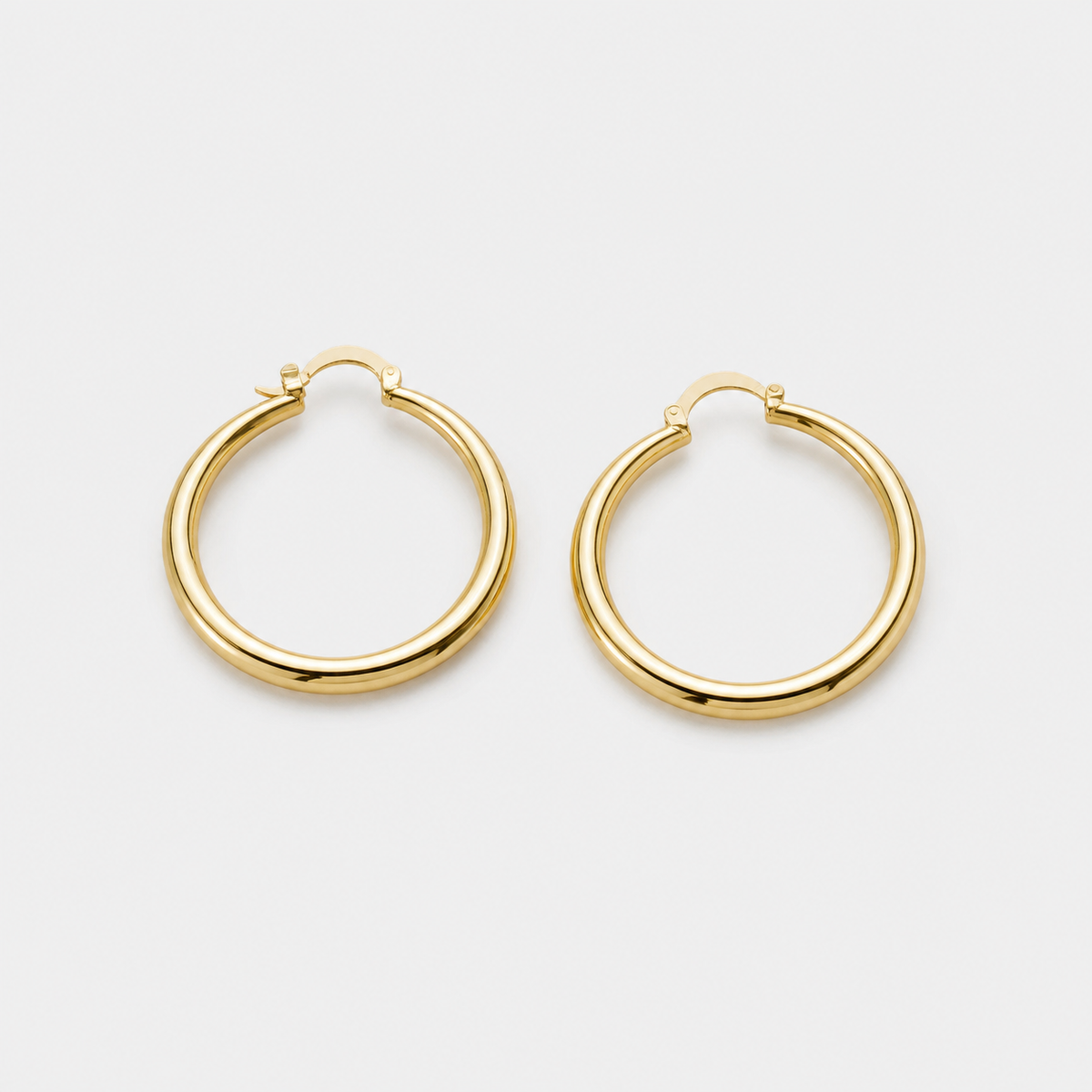 Radiant Large Gold Hoops