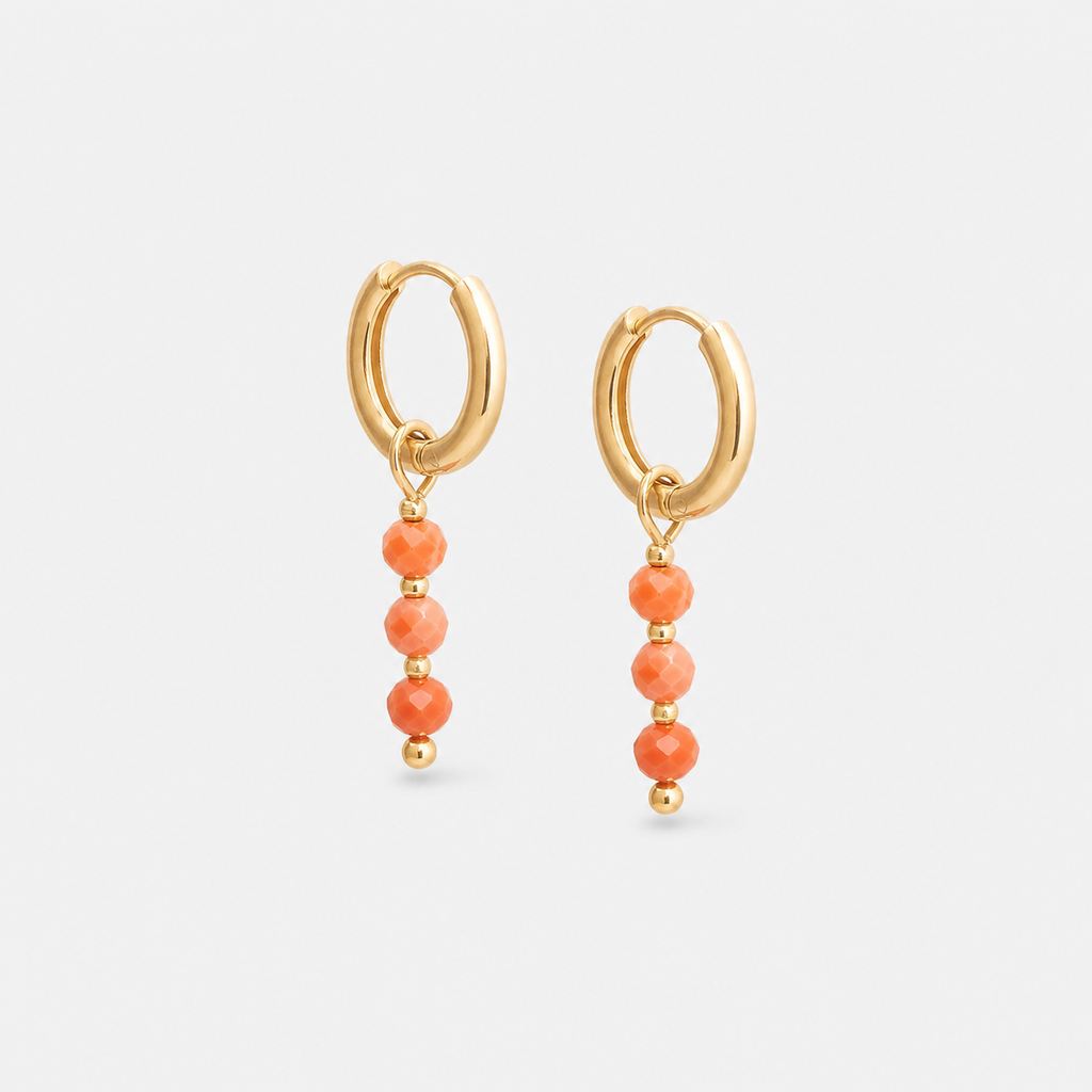 Mon Cheri Earrings Natural Stone