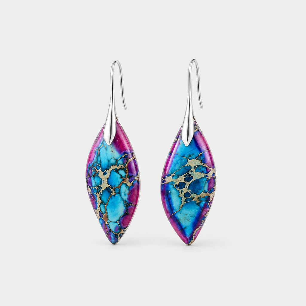 Amethyst Natural Stone Earrings