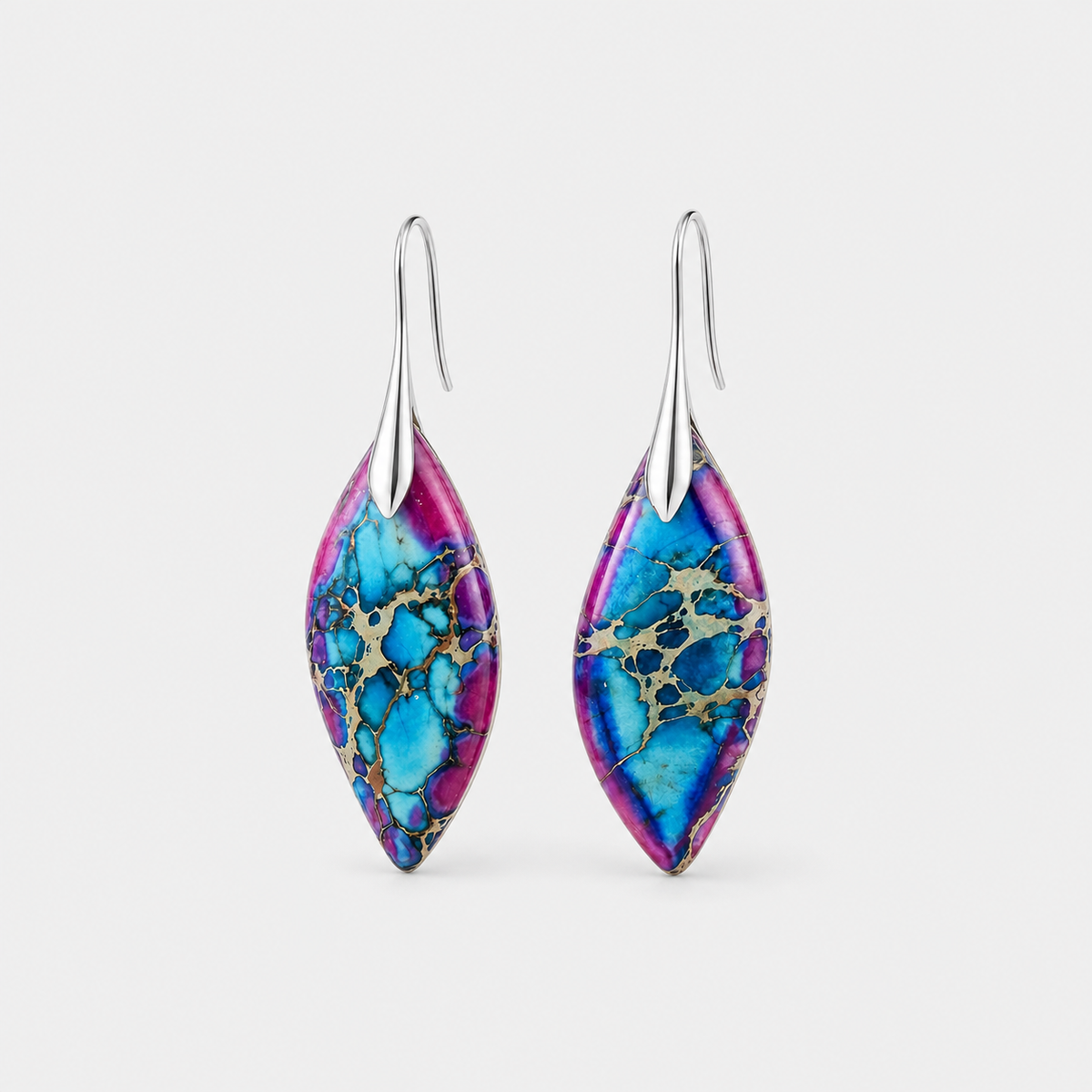 Amethyst Natural Stone Earrings
