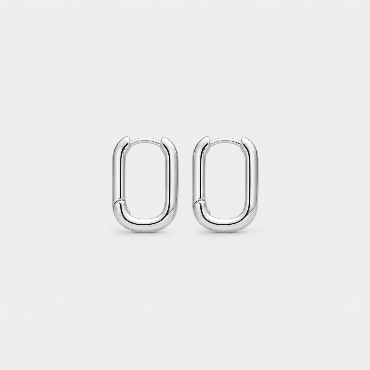Elegant Geometric Hoop Earrings