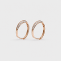 Chic Golden Hoop Earrings