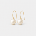 Elegant Drop Earrings with Pearls