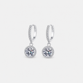 Sterling Silver Stone Earrings