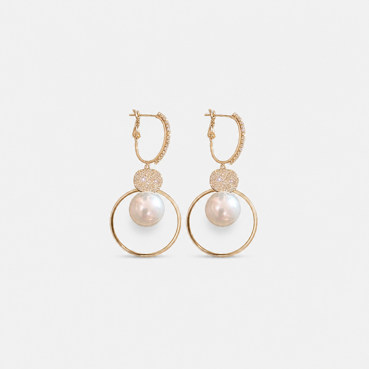 Premium Cultured Pearl Earrings