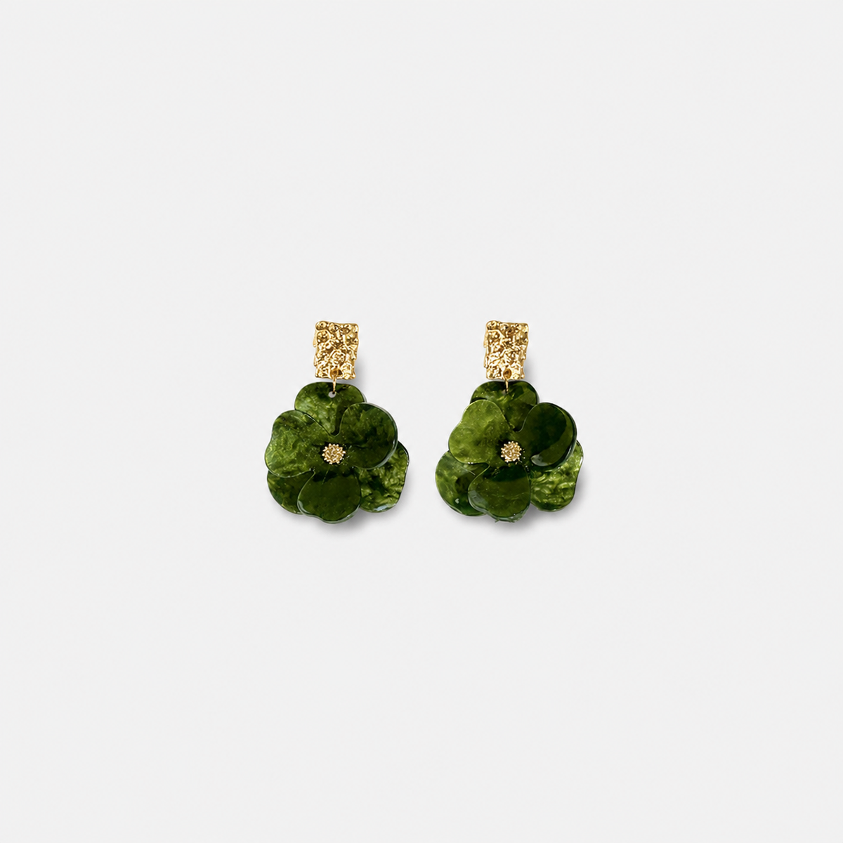 Elegant Bohemian Floral Earrings