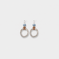 Classic Vintage Silver Round Earrings