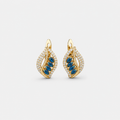 Isola Caelurelle Gold Earrings