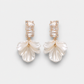 Elegant Gold Petal Earrings