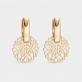 Elegant Mandala Hollow Earrings