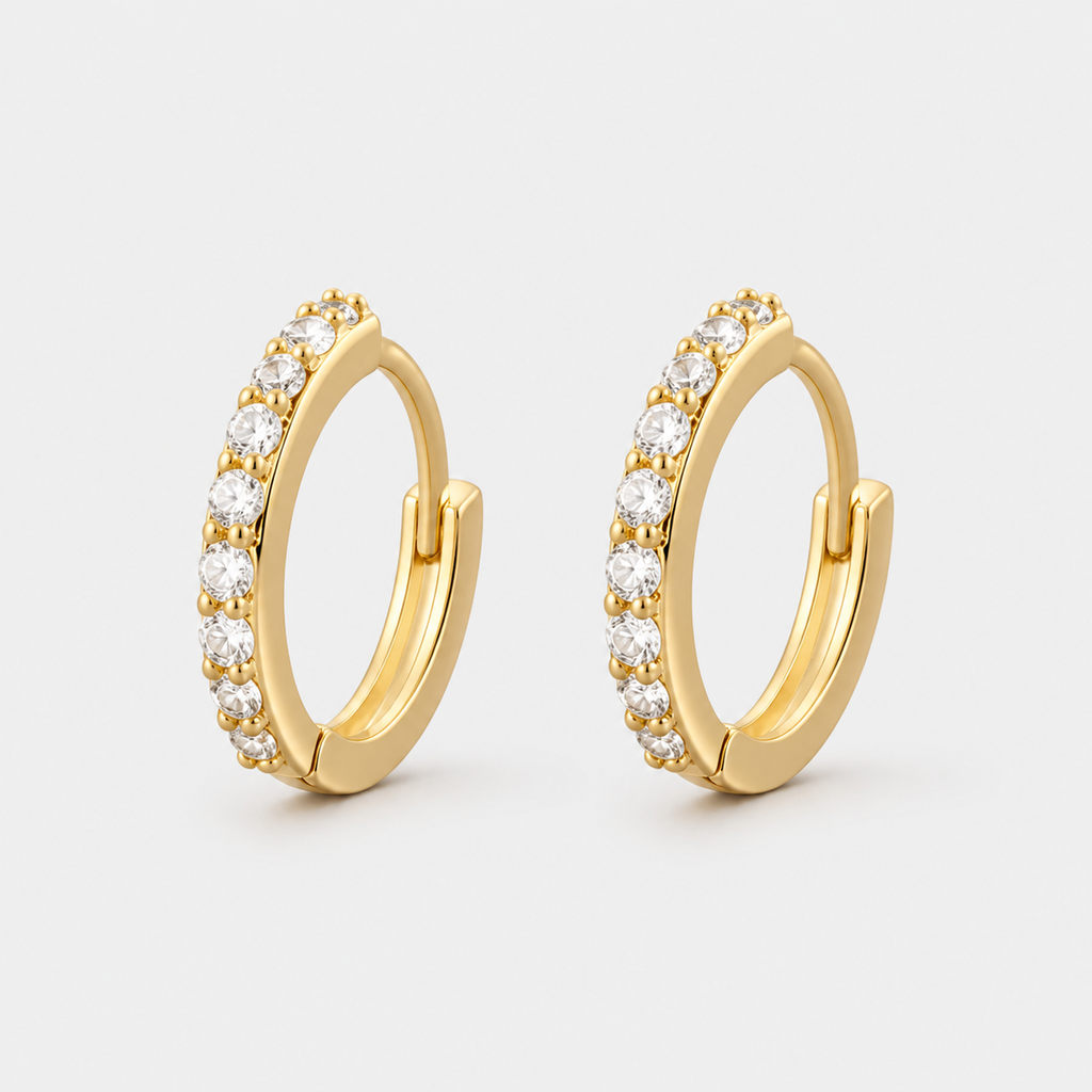 Timeless Golden Mini Hoop Earrings