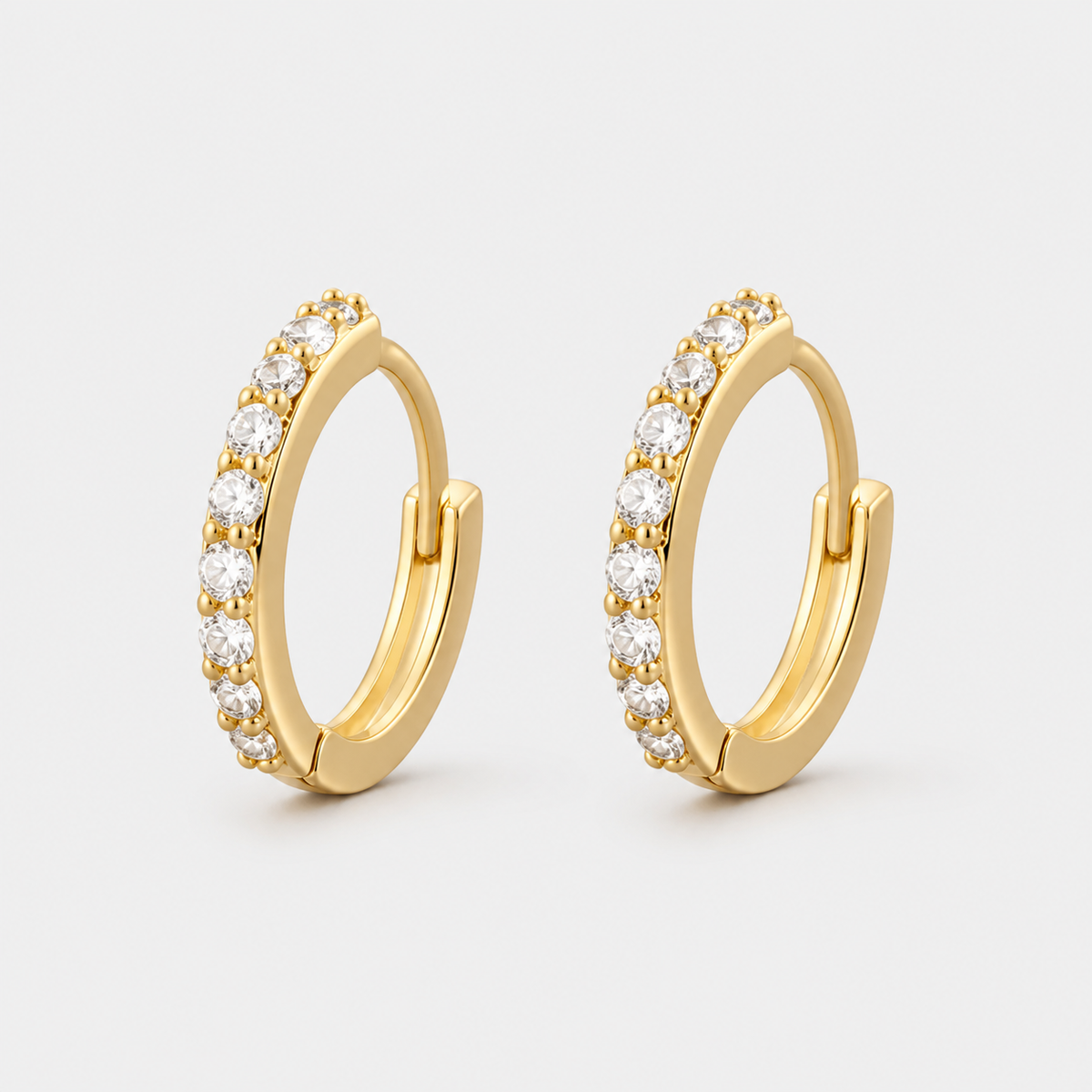 Timeless Golden Mini Hoop Earrings