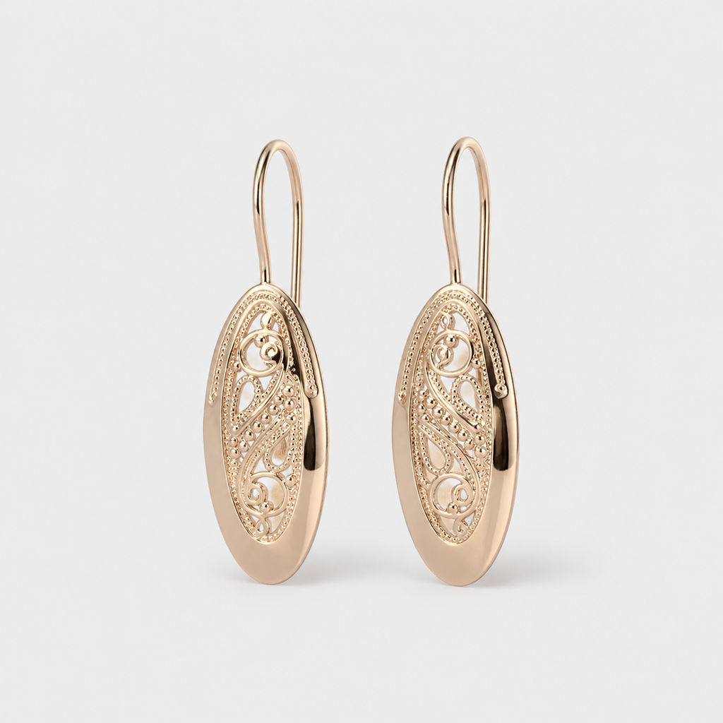 Opengleam Gold Drop Earrings