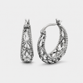 Antique Hollow Basket Earrings
