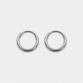 Everyday Silver Hoops