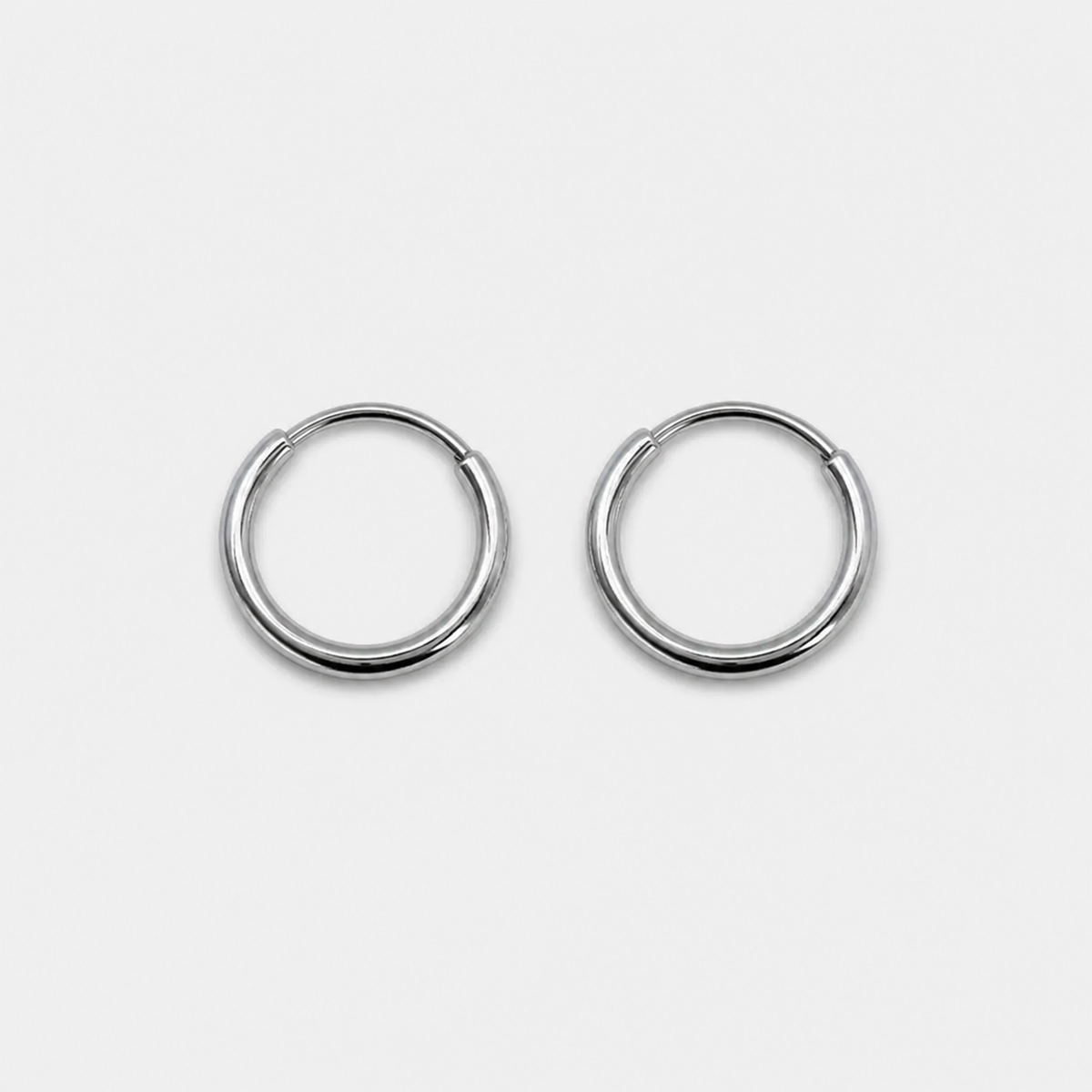 Everyday Silver Hoops